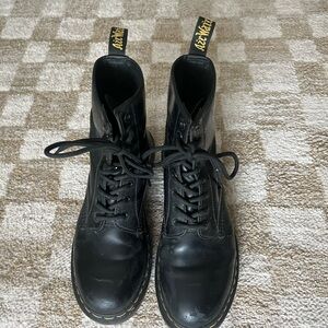 Dr. Martens Black Lace-Up Boots